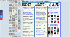 Desktop Screenshot of beatles-discography.com